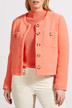 Load image into Gallery viewer, Tribal cropped waffle jacket

