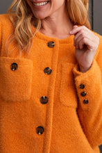 Load image into Gallery viewer, Tribal cropped waffle jacket
