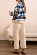 Load image into Gallery viewer, Tribal Cropped Faux Shearling Jacket
