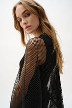 Load image into Gallery viewer, Joseph Ribkoff Netted Shawl
