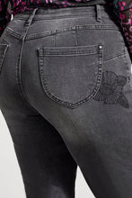 Load image into Gallery viewer, Tribal Faded Jeans
